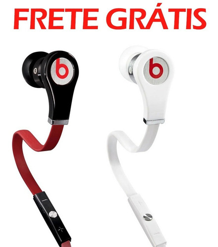 Headfone Branco In Ear Beats Fone Dr Dre Original Tour  