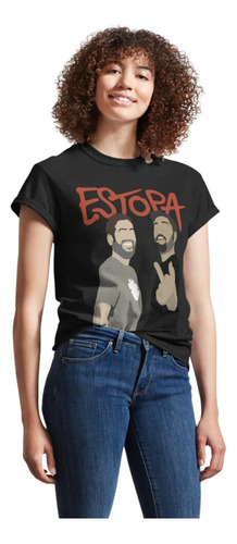 Polera Estopa Clasica Musica