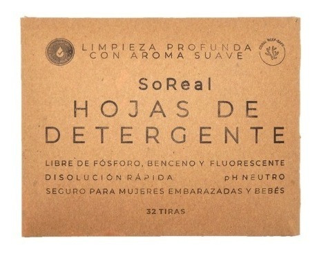 Detergente Biodegradable Neutro Hipoalergénico Soreal