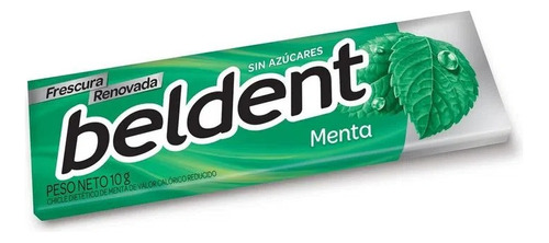 Chicle Beldent Menta Pack X 20un