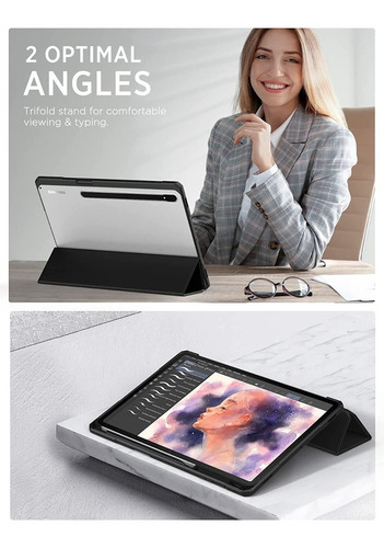Moko Case Para Galaxy Tab S8 Plus X806 X800 Con Pen Holder