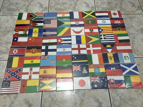 Ímãs Das Bandeiras Dos Países: Temos Mais De 200 Países