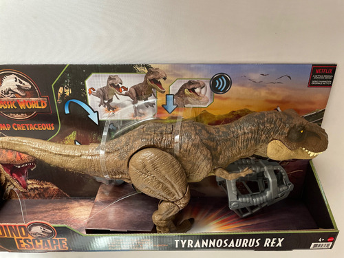 Dinosaurio T-rex Tiranosaurio Rex Jurassic World Dino Escape (Usado)