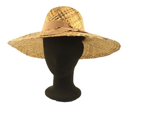 Sombrero Ala Ancha Con Cinta De Gro Italiano Importados