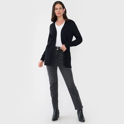 Cárdigan Mujer Negro Corona