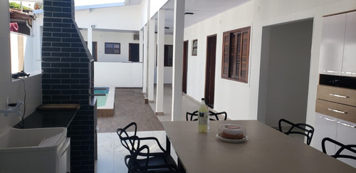 Imagem 9 de 23 de Linda Casa Praia : 5 Suites, Piscina, Excelente Localização , P/ Investidor
