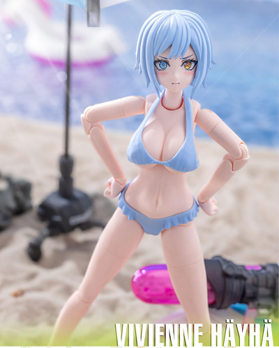 Pipigirl Nuke Matrix Licencia Genuina 1: 12 Figuras De Ac...