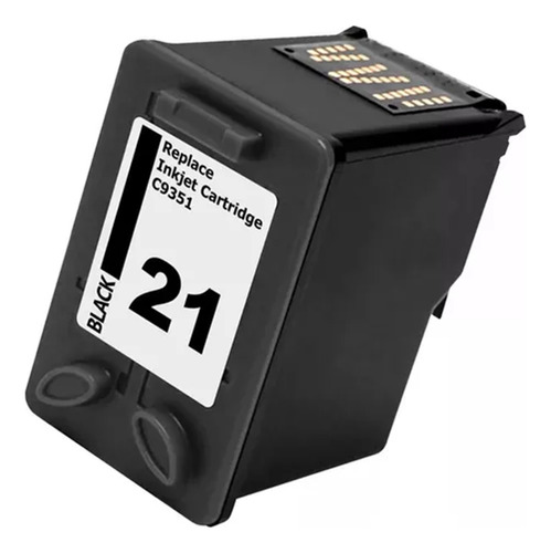 Cartucho De Tinta Compatible Con Hp 21