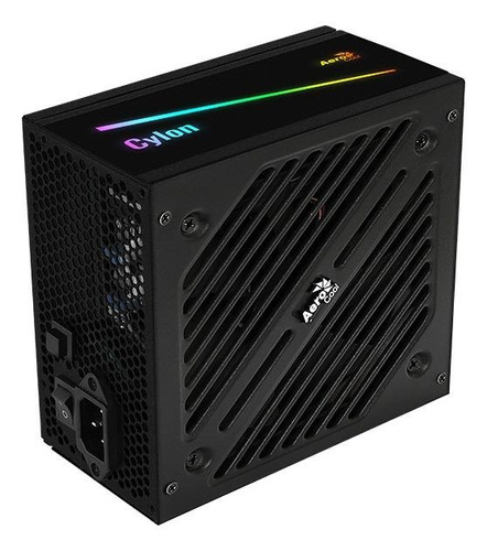 Fuente De Poder Rgb Aerocool Cylon 600w 80+ Plus Bronze