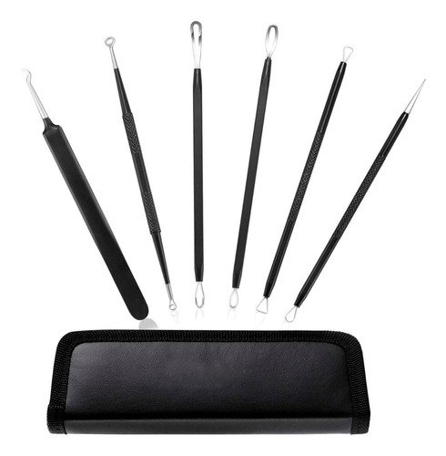 6 Kit Removedor De Espinillas, Extractor De Acné, Removedor