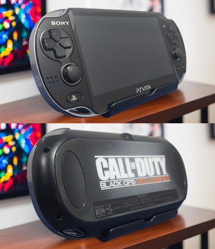 Sony Ps Vita Oled 256gb Edicion Call Of Duty Con Juegos Negro