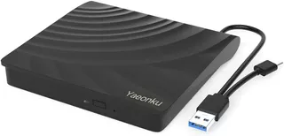 Unidad Externa De Cd/dvd, Usb 3.0/tipo C Portátil, Grabadora