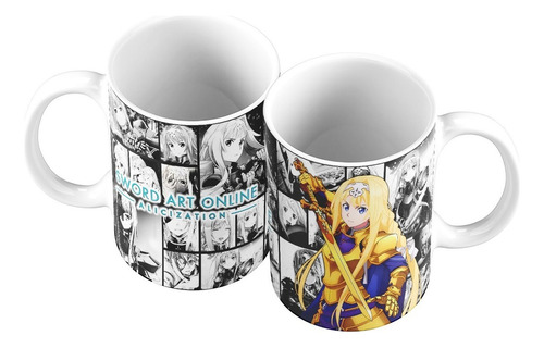 Taza Mug 11oz Anime Manga Sao Sword Art Online Alice