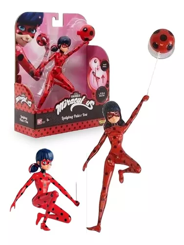 Ladybug - Figuras articuladas Ladybug y Catnoir, cat noir brasil 