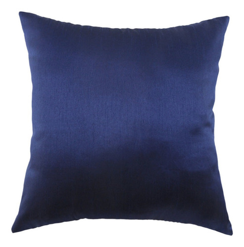 Zh 45x45cm Funda Cubierta Almohada Cojín Sofá Tela Seda