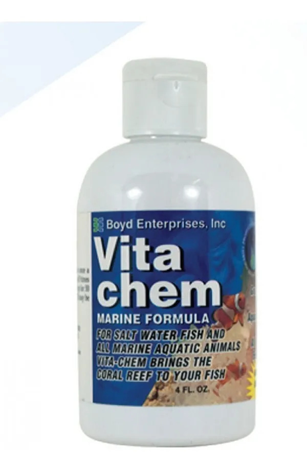 Vita Chem Marine 118ml Boyd Suplemento Para Peixes