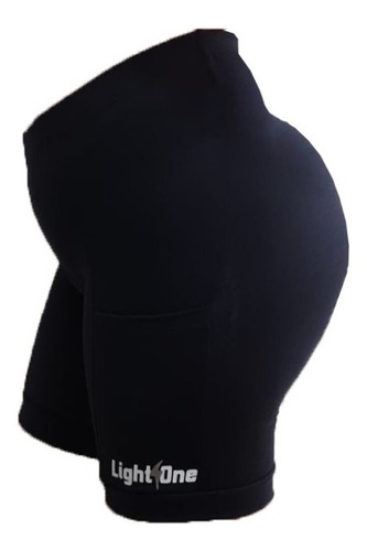 Imagem 3 de 3 de Bermuda Ciclismo Feminina Forro Gel Confort Light One Bolso