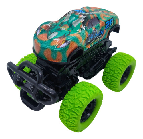 Auto 4x4 Friccion Truck Monster Camioneta Resorte Animales