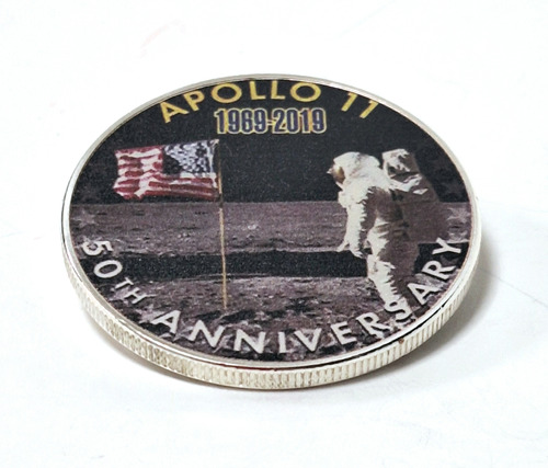 Moneda Espacio, Nasa, 50 Aniversario Misión Apollo 11