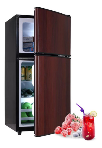 Oditton Krib Bling-fls-80-wood Refrigerador Compacto, Color