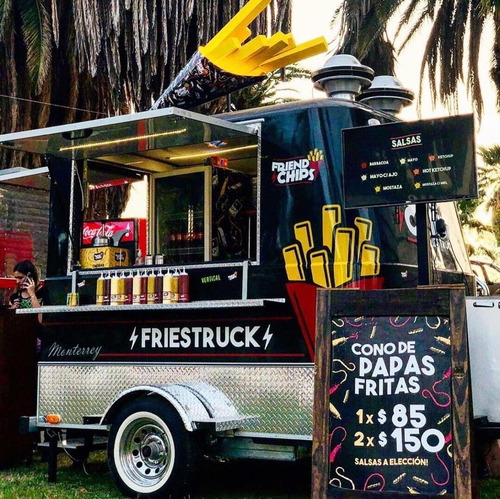 Imagen 1 de 14 de Foodtruck Tráiler 100s Full Con Equipamiento Incluido