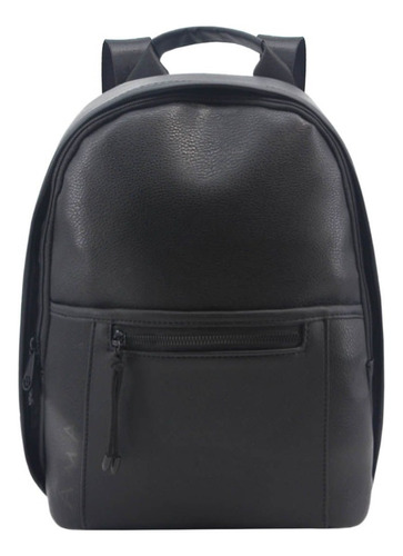 Mochila Amayra Urbana Negra Mujer 14 Pulgadas 67.c2158.1 Color Negro Diseño de la tela Liso