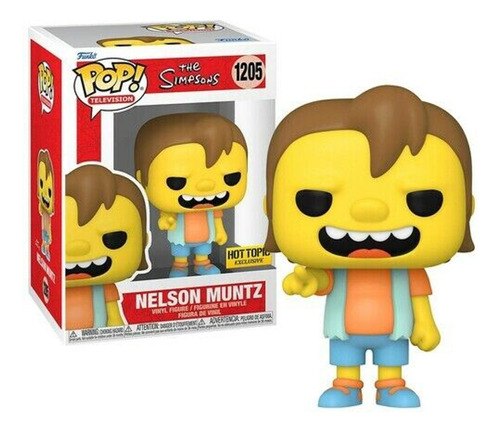 Funko Pop Nelson Muntz 1205 Hot Topic - Los Simpsons 