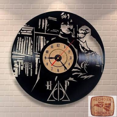 Reloj Corte Laser 0934 Harry Potter Reliquias De La Muerte