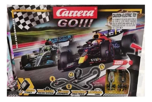 Carrera Go Pista D Carreras F1 Eléctrica Checo *envio Gratis