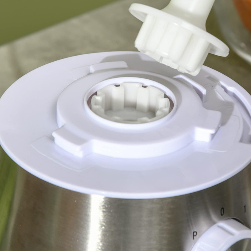 Homcom Batidora 2 En 1, Combo De Procesador De Alimentos Par