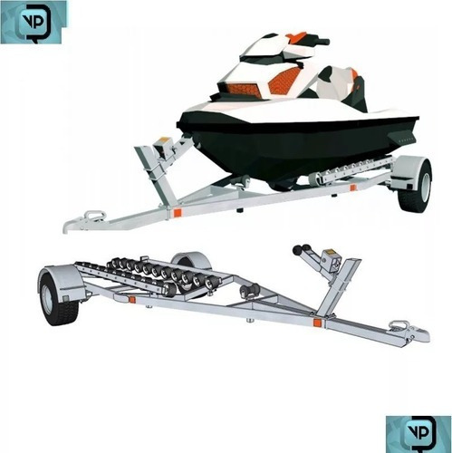 Planos Moto Acuatica Jetskis Grua Trailer Remolque Moto Agua