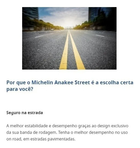 Pneu Traseiro 130/80-17 Anakee Street Michelin Nx 400 Falcon