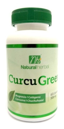 Curcugreen - 60 Cápsulas 500 Mg.