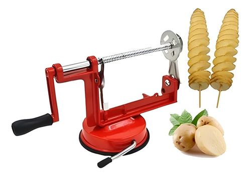 Maquina Pelador Papas Cortador De Verduras Papas Espiral