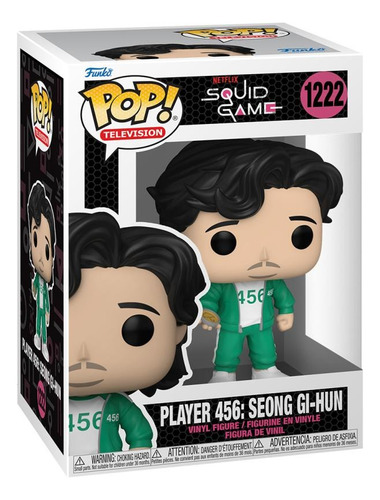 Funko Pop Squid Game - Player 456: Seong Gi Hun - #1222