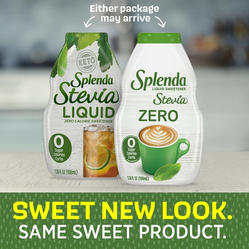 Splenda Stevia Zero Endulzante Líquido 100 Ml