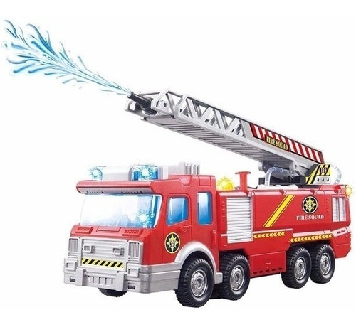 Paw Patrol Truck De Bombero Fire Truck Con Spray De Agua [u]