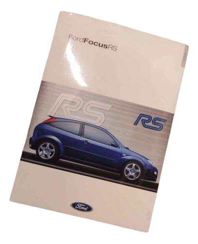 Catálogo Folleto Ford Focus Rs Mk1 Año 2001 Impreso Alemania