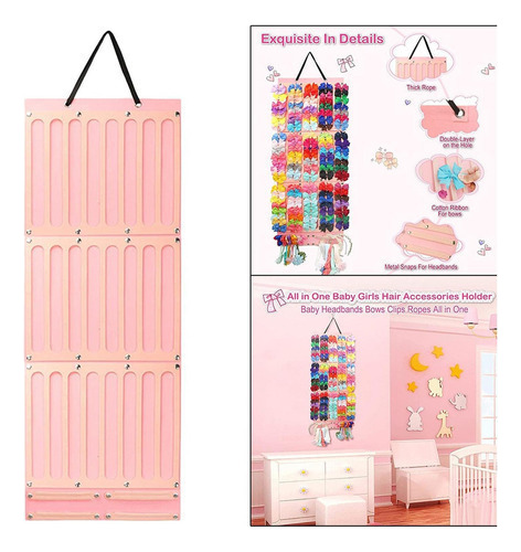 Organizador De Moño Con Pasador De 24 Ranuras For Mujer New