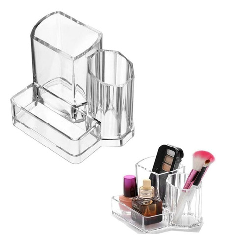 Caja De Almacenamiento De Maquillaje Transparente Y Duradera