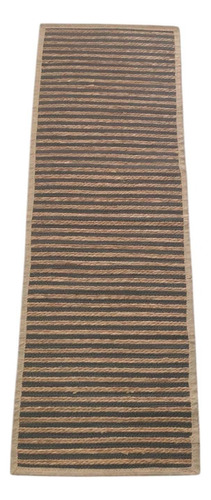 Alfombra De Pasillo Hecha A Mano De Yute De Tejido 60x180 Cm 1.8 M 60 Cm Yute Marrón Claro