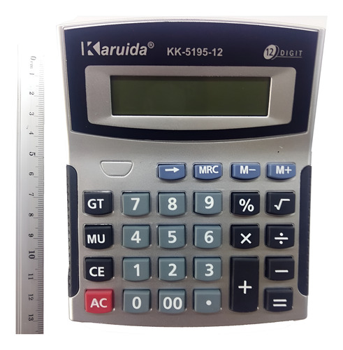 Calculadora Pila Y Solar Grande, 8 Digitos