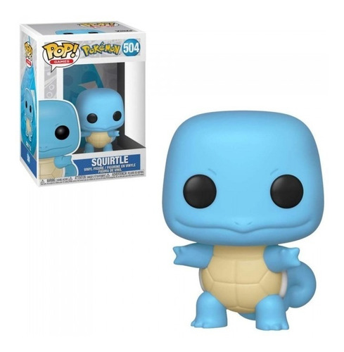 Squirtle Funko Pop Games Pokemon (504) ¡ Nuevo En Stock!