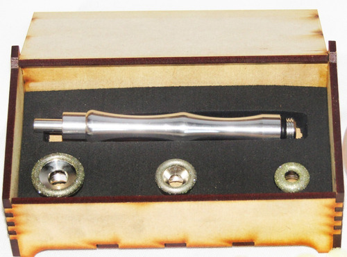 Imagen 2 de 3 de Microdermoabrasion Kit De 3 Puntas Diamante Vitaltronic Kp3