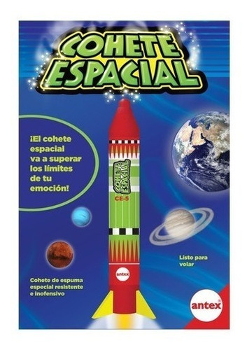 Antex 1550 Cohete Espacial Listo Para Volar Milouhobbies