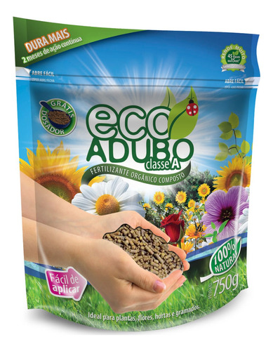 Eco Adubo - Fertilizante Orgânico 750g