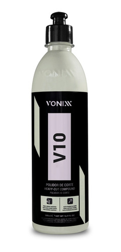 V10 500ml Vonixx - Polidor De Corte Para Verniz Asiático