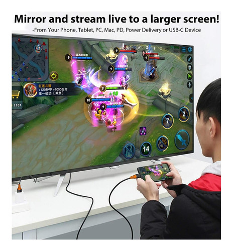 Tek Styz Pro Usb-c Hdmi Compatible Con Xiaomi Mi 9 Pro 5g En