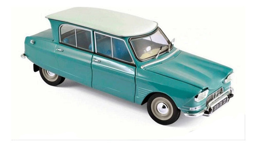 Carro Norev Citroen Ami 6 - 1964 - Escala 1/18 - Verde Jade