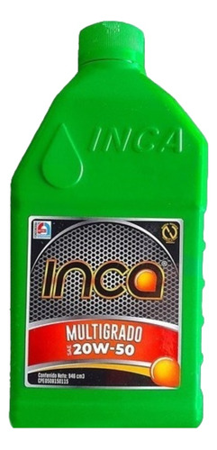 Aceite Mineral 20w50 Inca